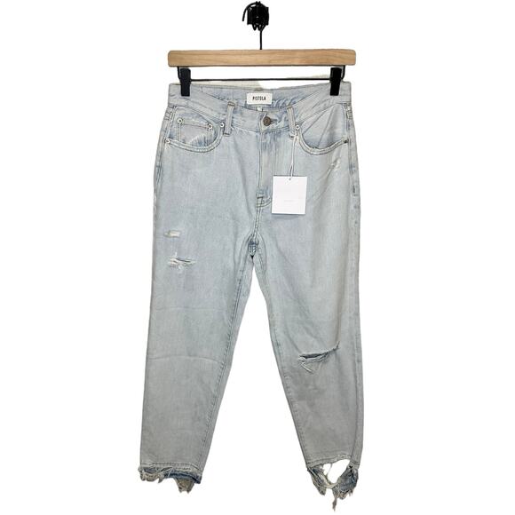 Pistola Presley High Rise Relaxed Crop Rivera Jeans - Picture 4 of 5